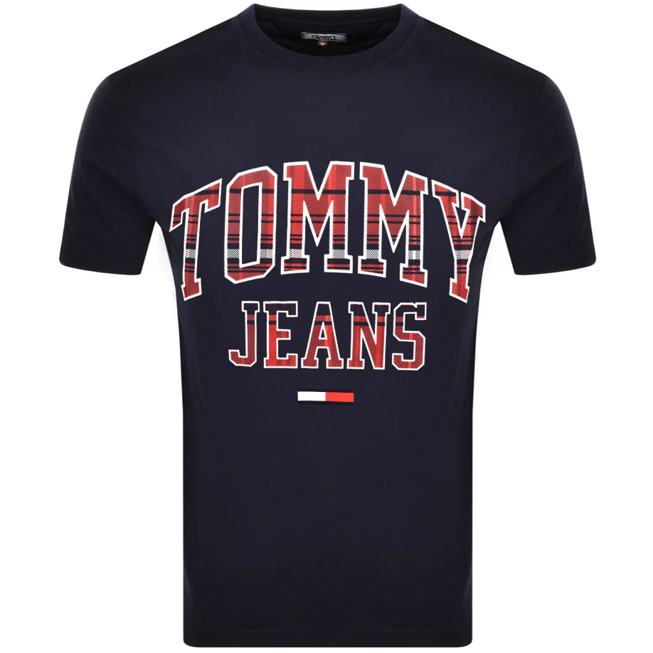 Alternative Image for ProductTommy Jeans Collegiate Logo T Shirt Navy1